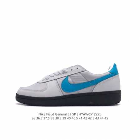 耐克烽火nike Field General 82 Sp 低帮复古篮球鞋 这款专为烤架战士设计的运动鞋采用 1982 年经典的白 红 黑配色，采用皮革和弹道尼龙 - 点击图像关闭