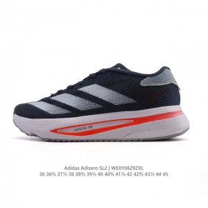 新品 Adidas 阿迪达斯Adizero Sl2男女运动跑步鞋 If6748 Adizero Sl2是阿迪达斯推出的第二代轻量化马拉松训练鞋，主打中长距离竞速