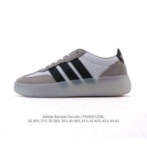 公司级 阿迪达斯 Adidas Barreda 考拉派对 复古休闲 清新 舒适百搭 德训鞋 T字头 防滑耐磨 低帮 板鞋 男女款运动鞋。鞋头加宽设计提升了穿着舒