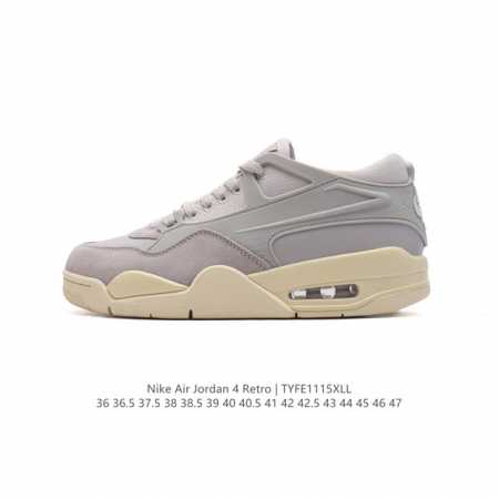 公司级 耐克 Nike Air Jordan 4 Retro Og迈克尔 乔丹aj4代乔4 中帮复古休闲运动文化篮球鞋。秉承轻量化的速度型篮球鞋设计思想完成设计 - 点击图像关闭