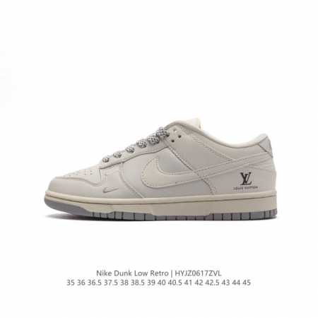 耐克 Nike Dunk Low Retro 运动鞋复古板鞋 ，作为 80 年代经典篮球鞋款，起初专为硬木球场打造，后来成为席卷街头的时尚标杆，现以经典细节和复 - 点击图像关闭