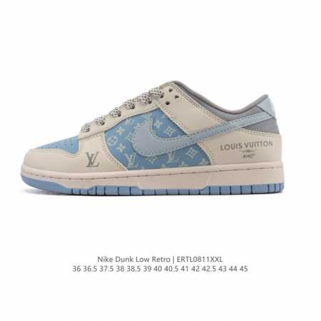 公司级 真标 耐克 Nike Sb Dunk Low Pro 男女款运动鞋复古板鞋。采用柔软皮革鞋面，经久耐穿，塑就如元年款 Dunk 般的复古质感。鞋头透气孔 - 点击图像关闭