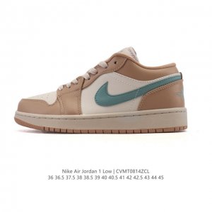 耐克 乔丹Air Jordan 1 Low Aj1 乔1 乔丹1代Aj1 低帮复古文化休闲运动篮球鞋。从1985 年面世的元年款汲取设计灵感，采用简洁大方的经典