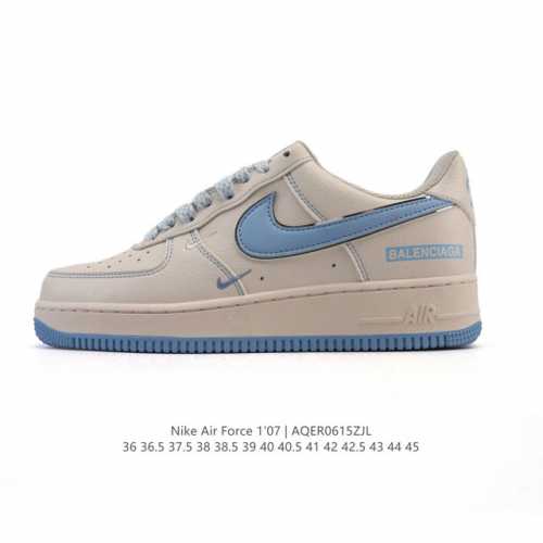 公司级 Af1耐克 Nike Air Force 1 ‘07 Low 空军一号 小白鞋 Gucci联名 厚底增高百搭运动板鞋 原楦头原纸板 打造纯正空军版型，专