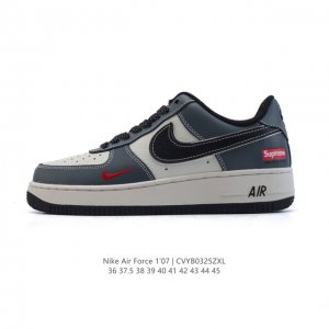 160 耐克 Nike Air Force 1 '07 Low 空军一号含气垫 小白鞋 2025年 蛇年新款 低帮百搭厚底增高休闲运动板鞋。柔软、弹性十足的缓震