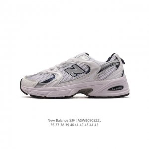 真标 新百伦 Nb530 New Balance 530 复跑古鞋nb530这鞋双确实是nb家经复典古款式之一，以全科新技诠释，成打功造530鞋款。鞋面保在持5