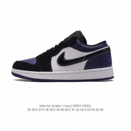 公司级 耐克 乔丹air Jordan 1 Low Aj1 乔1 乔丹1代aj1 低帮复古文化休闲运动篮球鞋。该鞋款从 1985 年元年款汲取设计灵感，焕新演绎 - 点击图像关闭