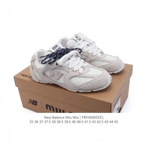 新百伦 Miumiu X New Balance 2025年联名 Nb系列跑步鞋 New Balance X Miu Miu 530 Sl 透气皮革鞋面运动鞋，