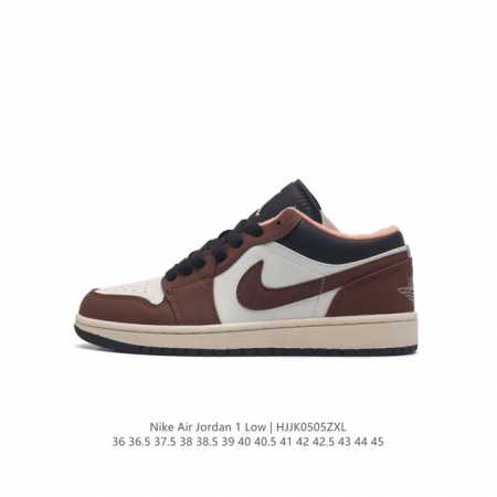 耐克 乔丹air Jordan 1 Low Aj1 乔1 乔丹1代aj1 低帮复古文化休闲运动篮球鞋。该鞋款从 1985 年元年款汲取设计灵感，焕新演绎简约经典 - 点击图像关闭