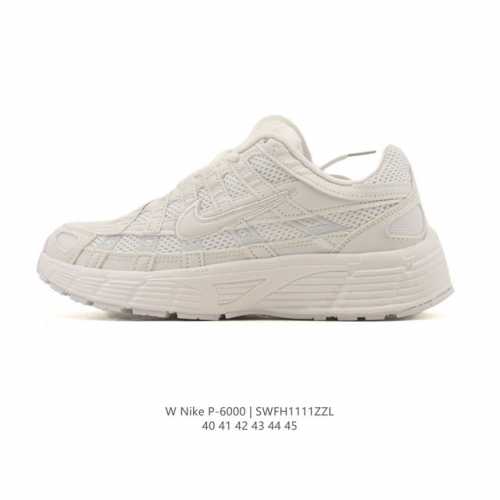 耐克 Nike 男子休闲运动鞋 p-6000premium 轻便舒适透气防滑缓震耐磨跑步鞋。p-6000 是一款植根于 2000 年代风格的混合款式，让人想起去