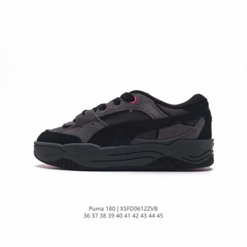彪马 Puma 180 时尚增高显腿细 彪马全新面包鞋厚底百搭板鞋，面包鞋是整个2022年最具人气的鞋型之一，今年仍将是鞋圈主力。近日，Puma彪马推出了一款全