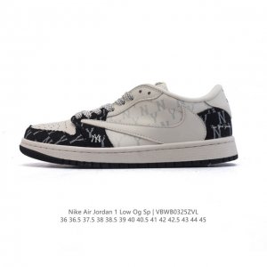 180 【特价】真标 耐克/Nike Air Jordan 1 Low Og Sp"Military Blue"Aj1乔1倒勾低帮篮球鞋 Aj1 乔丹1代 Aj