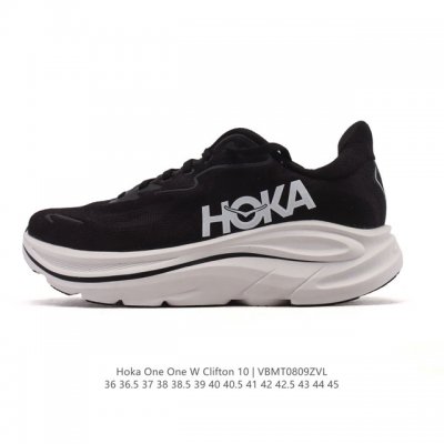 新款 Hoka One One 推出升级 Clifton 10 克利夫顿10代 男女士休闲跑步鞋轻量缓震运动鞋。Hoka One One的Clifton克利夫顿