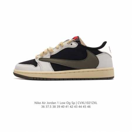 真标 耐克 Nike Air Jordan 1 Low OG SP Military Blue AJ1乔1 倒勾低帮篮球鞋 AJ1 乔丹1代 aj1 乔1 反向 - 点击图像关闭