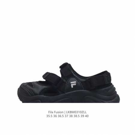 斐乐女士凉鞋 Fila Fusion 意大利百年经典运动品牌，网红单品 小红书推荐爆款。Fila斐乐火星鞋新款厚底增高老爹鞋 复古百搭运动鞋斐乐潮牌文化球鞋 街 - 点击图像关闭