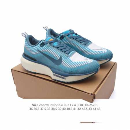 耐克 Nike Zoomx Invincible Run Fk 4代 机能风格运动鞋 厚底增高老爹鞋，一款奥运配色的缓震跑鞋 耐克Infinityrun4，最U - 点击图像关闭