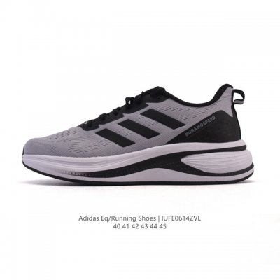 阿迪达斯 Adidas Duramo Speed 轻盈舒适 网布减震耐磨 低帮 训练跑步鞋 男款 透气轻便 低帮 跑步鞋 减震运动鞋。脚感轻盈，和夏天更配哦 A