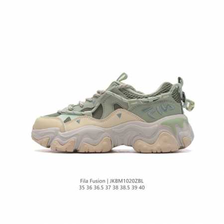 公司级 斐乐 女款老爹鞋 FILA FUSION 厚底增高百搭运动板鞋 意大利百年经典运动品牌，网红单品 小红书推荐爆款 FILA斐乐新款小白鞋斐乐潮牌文化街头 - 点击图像关闭