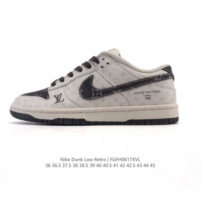 公司级 耐克 Nike Dunk Low Retro 运动鞋复古板鞋，作为 80 年代经典篮球鞋款，起初专为硬木球场打造，后来成为席卷街头的时尚标杆，现以经典细