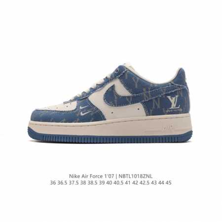 公司级 AF1耐克 Nike Air Force 1 ‘07 Low 空军一号 厚底增高百搭运动板鞋 路易威登联名 原楦头原纸板 打造纯正空军版型，专注外贸渠道 - 点击图像关闭