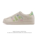 公司级 阿迪达斯 Adidas Superstar 2025年新款鞋子 蛇年新款经典贝壳头系列 新款休闲板鞋潮流男女士运动鞋。鞋面柔软皮革拼接材质 标志性的贝壳