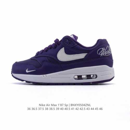 公司级耐克 Nike Air Max 1 ’87 Og 复刻复古休闲跑步鞋 气垫休闲运动鞋，这款鞋子不仅延续了耐克的经典设计，还融入了现代的舒适科技。轻盈的鞋身