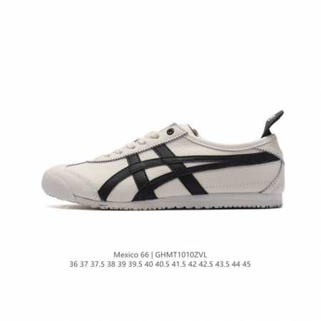 公司级 Asics 亚瑟士 男女鞋真标半码制 配足弓鞋垫 日产经典老牌-鬼塚虎 Onitsuka Tiger Mexico 66经典墨西哥系列复古经典百搭板鞋休 - 点击图像关闭