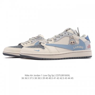 真标 耐克 Nike Air Jordan 1 Low Og Sp Military Blue Aj1乔1倒勾 2025年新款 蛇年新款 低帮篮球鞋 Aj1 乔