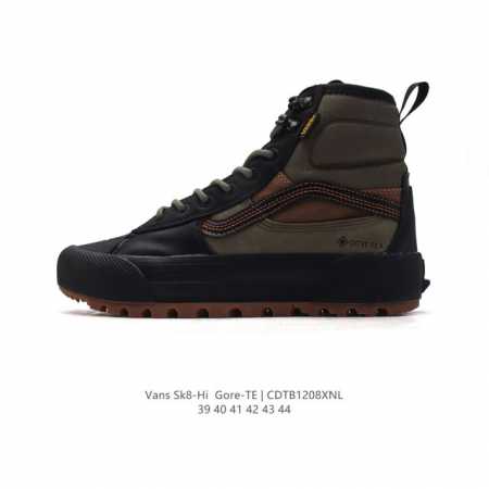 公司级 范斯 Vans 运动板鞋sk8-Hi Gore-Tex Mte-3男士日常百搭减震舒适休闲鞋vans Sk8-Higore-Tex 户外高帮运动板鞋。防 - 点击图像关闭