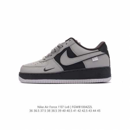 耐克 Nike Air Force 1 '07 Low 空军一号含气垫 小白鞋 低帮百搭厚底增高休闲运动板鞋。柔软、弹性十足的缓震性能和出色的中底设计，横跨复古 - 点击图像关闭