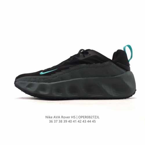 新品公司级 耐克 Nike 男女子25新款跑步鞋 Ava Rover 超轻透气大中底缓冲防滑运动鞋 灰黑 Dx4215-004高能科技，驾临街头！一款代表城市鞋