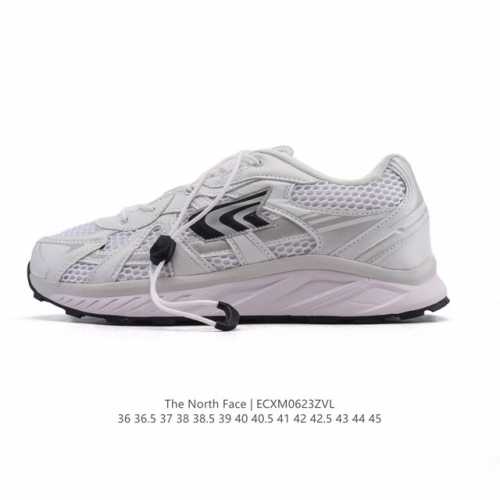 公司级 户外老爹运动鞋 The North Face 北面厚底增高跑步鞋 北脸男款老爹鞋 护脚踝登山鞋 透气织物鞋面 户外耐磨徒步鞋 。具有出色的抓地力和稳定性