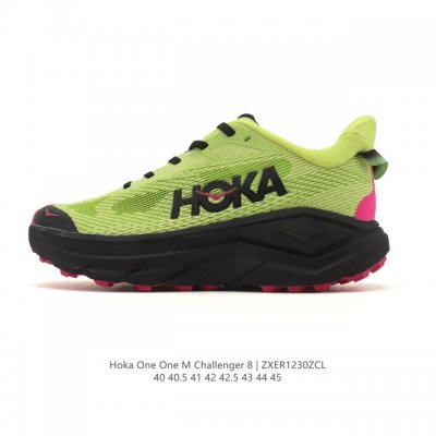 Hoka One One 挑战者8 Gtx全地形跑鞋 Hoka男女同款秋季挑战者8全地形跑步鞋Challenger 8 透气户外 宽运动鞋厚底增高老爹鞋。Hok