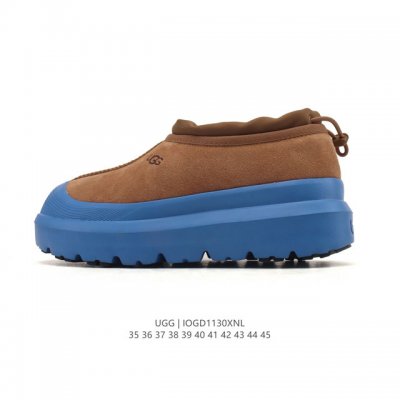 公司级 真标Ugg 复古男女低帮板鞋 潮流靴子 皮毛一体 厚底增高马丁靴 原单纽姆在原来的基础上加上复古拼色；经典回归，演绎着Z时代青年人生；行走的时尚风行标。