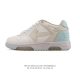公司级 独家实拍Off-White Out Of Office 低帮系带时尚板鞋 厚底增高小白鞋 街头运动元素 双色设计 标志性Arrows图案标志性Zipti