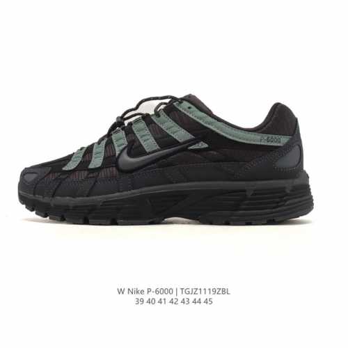 耐克 Nike 男子休闲运动鞋 p-6000premium 轻便舒适透气防滑缓震耐磨跑步鞋。p-6000 是一款植根于 0 年代风格的混合款式，让人想起去年再次