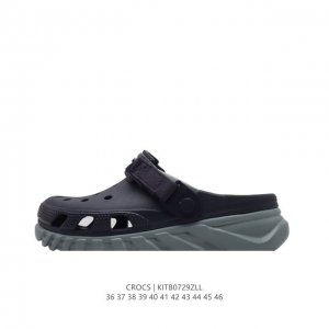 crocs 沙滩洞洞鞋 男女休闲厚底增高凉拖鞋 卡骆驰杨幂同款 厚底增高凸显大长腿沙滩鞋 选择尺码时 建议选大一码 脚感更舒适。 这款不带鞋盒 类型：男女鞋 尺
