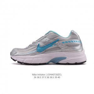 Ins爆火全新韩系古着风，回味经典 Nike 耐克Initiator Running创始者系列复古厚底增高老爹休闲运动舒适跑鞋。尺码: 36-40含半码货号：I