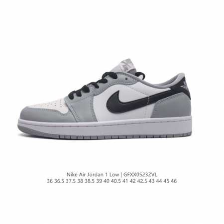 公司级头层皮耐克 乔丹air Jordan 1 Low Aj1 乔1 乔丹1代aj1 低帮复古文化休闲运动篮球鞋。从1985 年面世的元年款汲取设计灵感，采用简 - 点击图像关闭