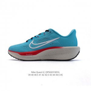 180 【公司级】耐克Nike Air Quest 6 卡贾透质轻气休运闲 透气轻盈缓震跑步鞋，Nike Quest 6男女子透气轻盈缓震跑步鞋采用匠心设计，助