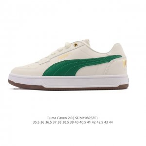 Puma 彪马 男女式 Caven 2.0 运动板鞋卡文 2.0 中性运动鞋。Caven 2.0 是对经典 1980 年代篮球轮廓的微妙旋转，外观是真正的经典。