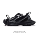 公司级 巴黎世家 Balenciaga 3Xl Sneakers 巴黎世家 十代网布系带低帮走秀复古老爹运动鞋 透气网面材料和聚氨酯 磨损效果 鞋头边缘和后帮