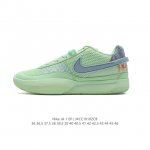 新款上市 耐克 Nike 莫兰特一代 Zoom Ja 1 Ep Aj 低帮休闲运动篮球鞋 男女士运动鞋。采用透气轻量网织鞋面材质 配置两枚圆形zoom Air纤