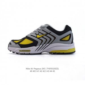 140 耐克 Nikeairpegasus2K5复古通勤防滑耐磨 低帮 跑步鞋时尚厚底老爹鞋。Peg 专为跑者打造的熟悉弹力脚感再度回归，助你攻克各种目标; 再