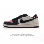 耐克 乔丹Air Jordan 1 Low Aj1 乔1 乔丹1代Aj1 低帮复古文化休闲运动篮球鞋。从1985 年面世的元年款汲取设计灵感，采用简洁大方的经典