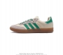 阿迪达斯 德训鞋 经典复古低帮休闲运动慢跑鞋wales Bonner X Adidas 2023 全新秋冬系列联名鞋款 经典运动板鞋 该鞋超大鞋舌采用皮革制成