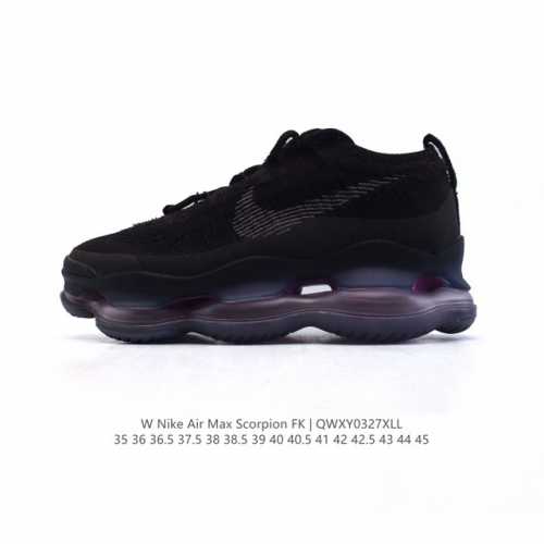 260 【公司级】耐克 Nike Air Max Scorpion Fk 气垫缓震运动鞋厚底增高男女老爹鞋 次世代气垫搭载全掌长气垫鞋款 而这样的配置，会带来过