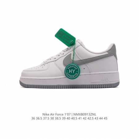 公司级 附赠送logo清洁刷 Af1耐克 Nike Air Force 1 ‘07 Low 空军一号厚底增高百搭休闲运动板鞋 原楦头原纸板 打造纯正空军版型，专 - 点击图像关闭