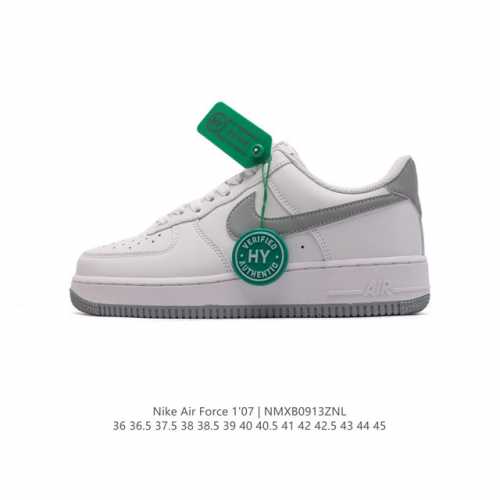 公司级 附赠送logo清洁刷 Af1耐克 Nike Air Force 1 ‘07 Low 空军一号厚底增高百搭休闲运动板鞋 原楦头原纸板 打造纯正空军版型，专