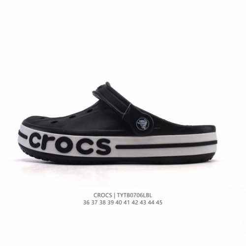 Crocs 沙滩洞洞鞋 贝雅 男女士休闲厚底增高凉拖鞋 卡骆驰明星同款 厚底增高凸显大长腿沙滩鞋 选择尺码时 建议选大一码 脚感更舒适 这款没有鞋盒 类型：男女